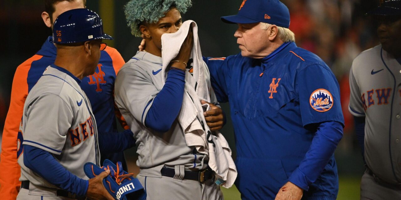 Benches Clear After Francisco Lindor Hit By Pitch
