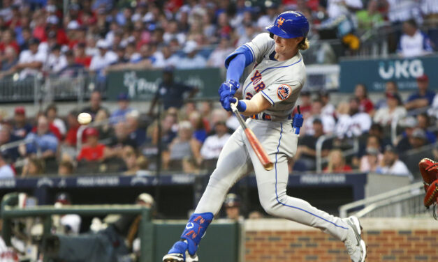 Brett Baty Collects Three Hits in Mets’ Victory