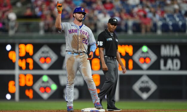 Alonso, Baty Drive Mets to 7-2 Victory Over Phillies