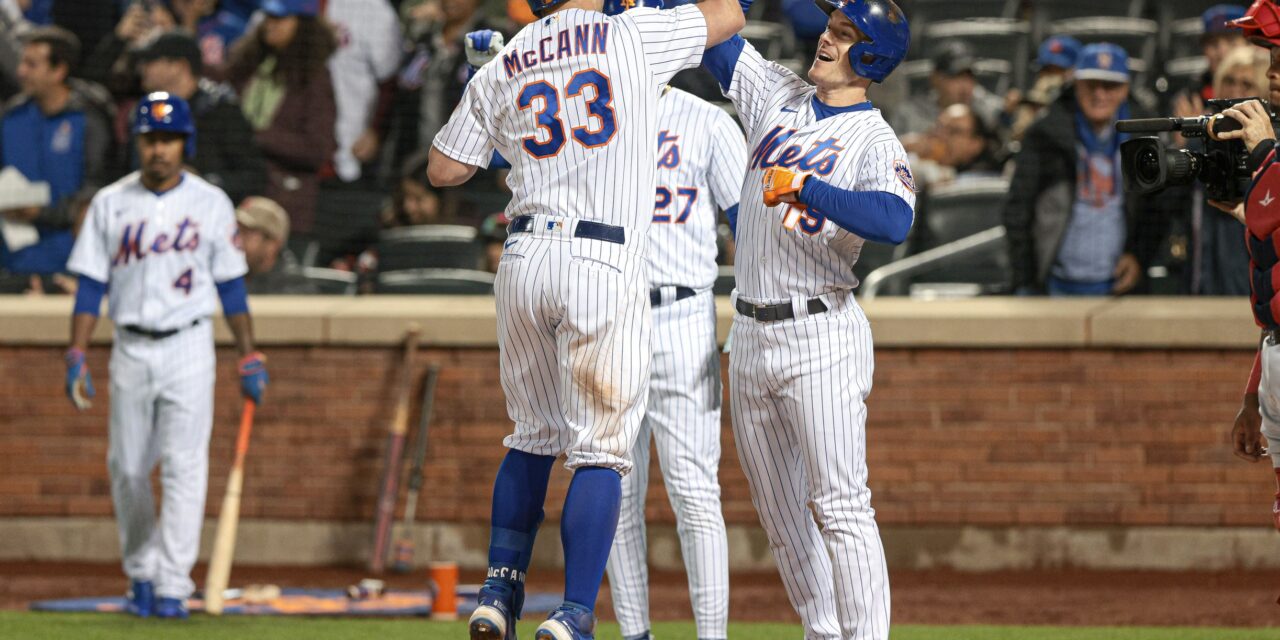 McCann’s Big Night Leads Mets to 9-2 Sweep of Nationals