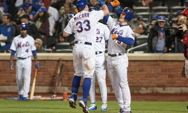 McCann’s Big Night Leads Mets to 9-2 Sweep of Nationals
