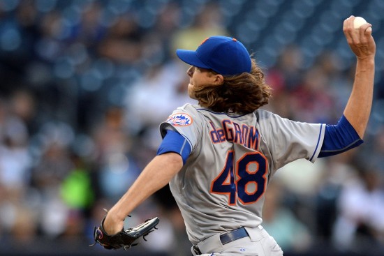 Jacob deGrom Named National League Co-Player of the Week