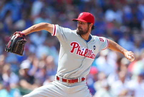 Cole Hamels Tosses No-Hitter Against Cubs