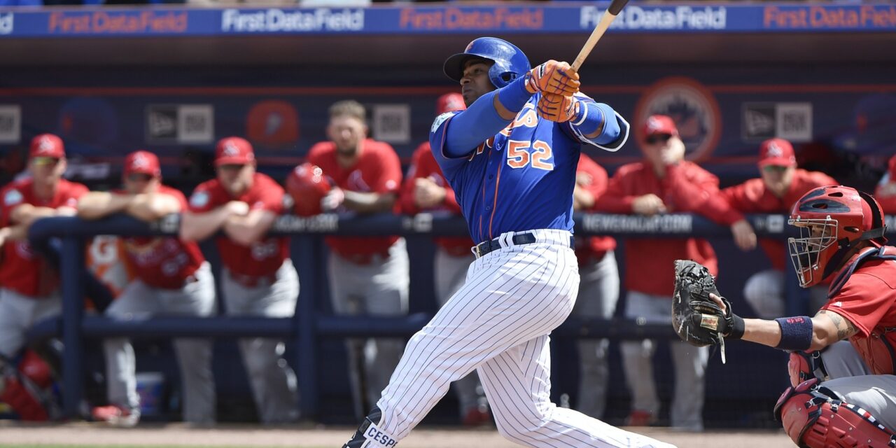Cespedes Blasts 4th Spring Training Home Run, Sets Sights on MVP Season