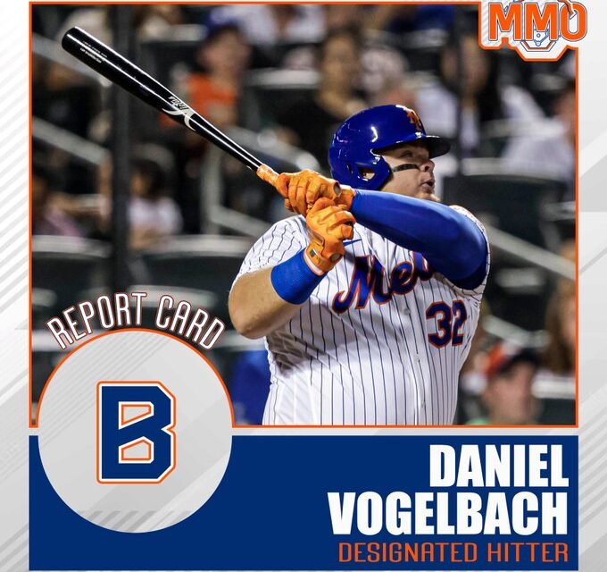 2022 Mets Report Card: Daniel Vogelbach, DH