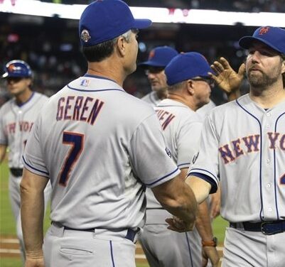 Dickey Wins Number 14 As Amazin’s Rout Arizona 5-1