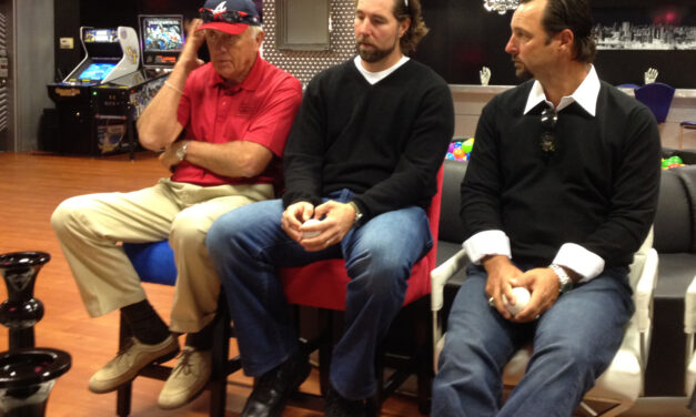 MMO Exclusive: R.A. Dickey at the MLB Fan Cave to promote “KnuckleBall!”