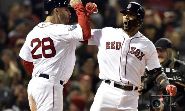 Clutch Hitting Propels Red Sox to Game One 8-4 Win Over Dodgers