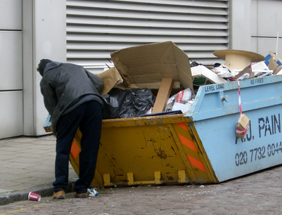 When Did Dumpster Diving Become Inspired Genius?