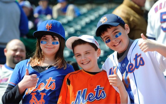 MLB Baseball New York Mets Loyal Fan Just Like My Daddy Shirt Youth T-Shirt