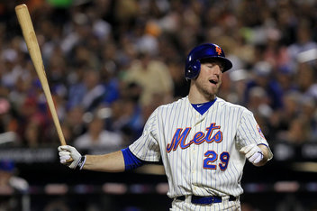 Perhaps if Ike  Davis closes his eyes, he won't be able to see his lofty strikeout totals.