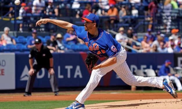 Jacob DeGrom Faces One Over Minimum in Second Spring Start