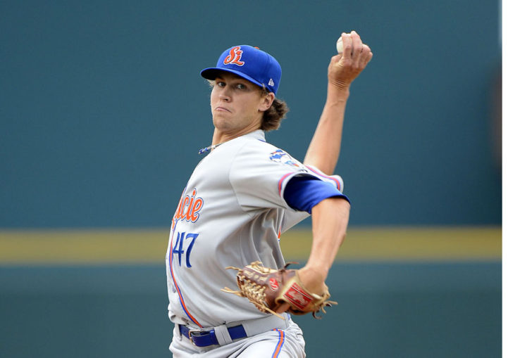 deGrom Hopes Fast Rise Gives Him Leg Up On Role With Mets