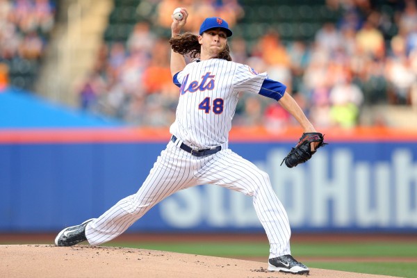 Jacob deGrom Sustains Rain Delay; Earns First Win Since April 30