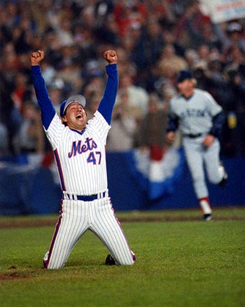 Jesse Orosco 1986 World Series SGA 2015 Mets Bobblehead Figurine 8/29 vs  Red Sox