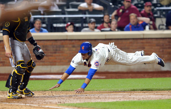 Lagares’ Head First Slide Didn’t Sit Well With Collins