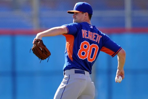 Logan Verrett Clears Waivers, Back With Mets