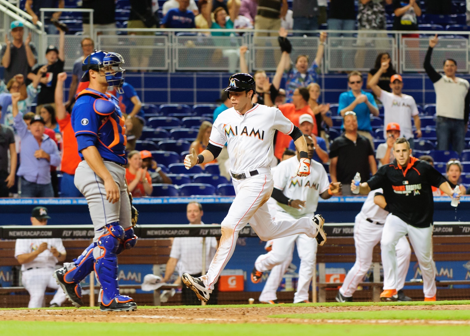 marlins win recker