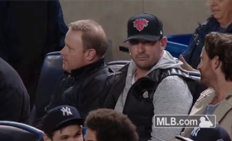Matt Harvey At Yankee Stadium Paying His RE2PECT To Derek Jeter