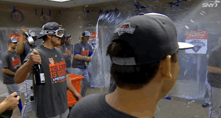 mets celebrate