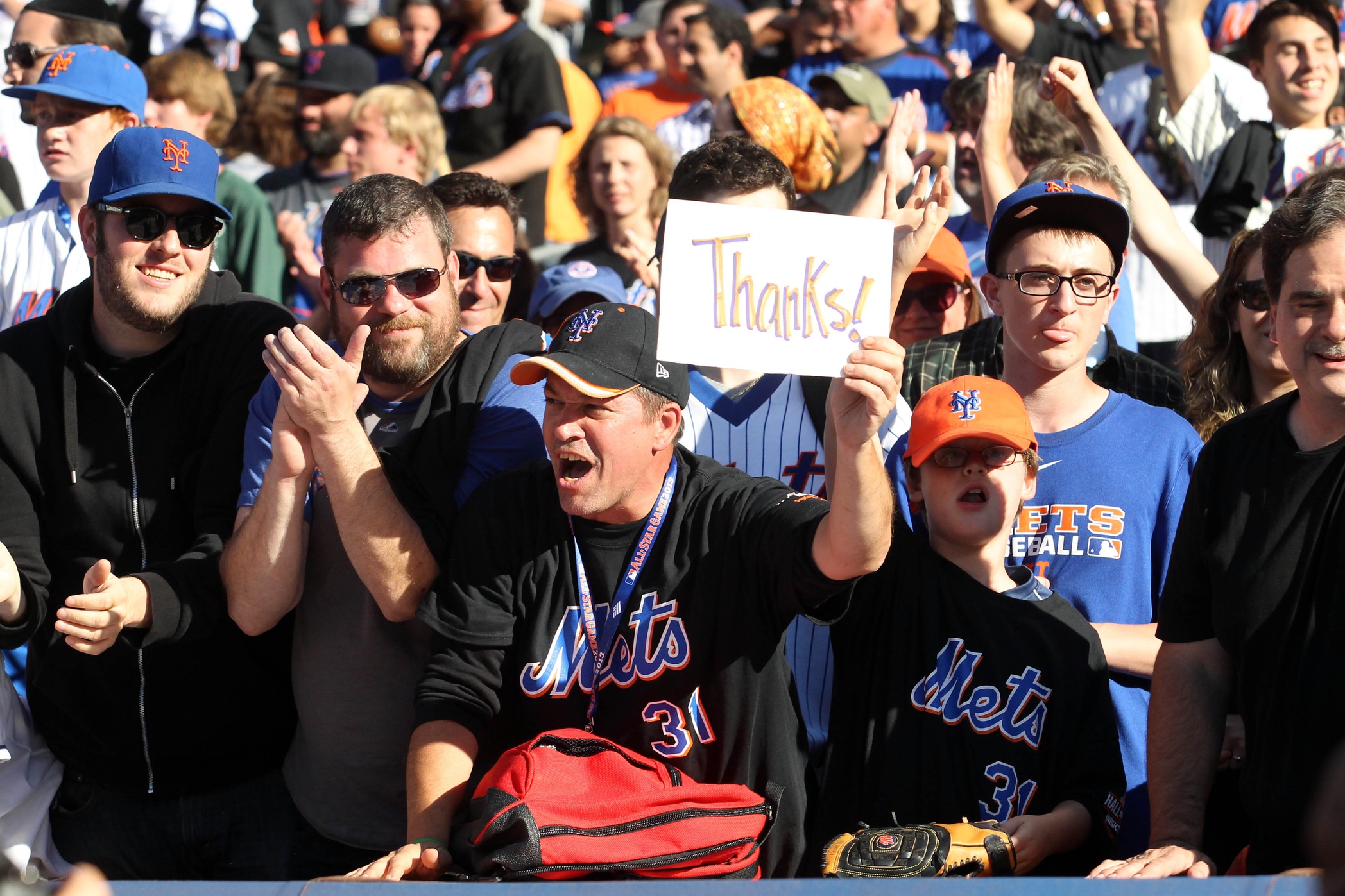 mets fans thanks