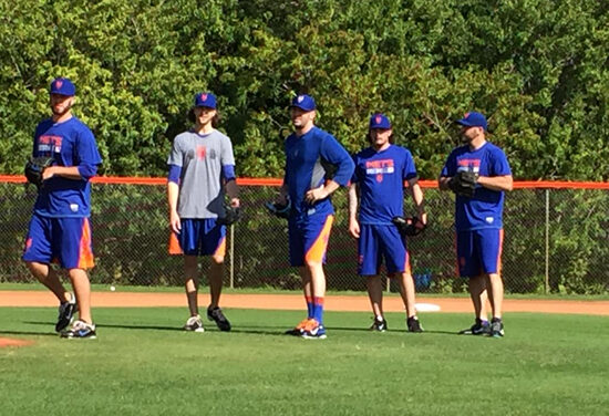 It’s Freezing In NYC, But The Heat Is On At Mets Camp