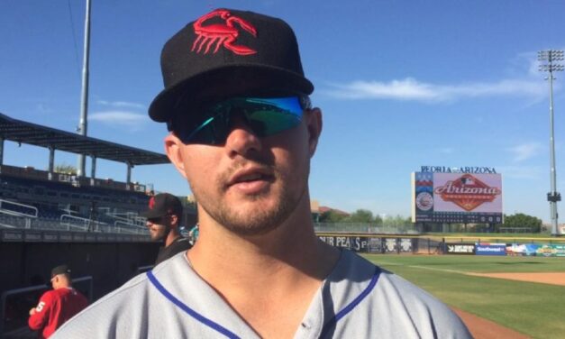 David Thompson Showing off Power in Arizona Fall League
