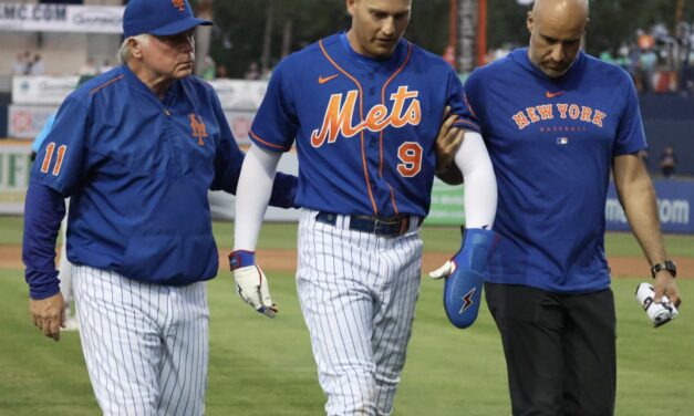 Nimmo Left Game With Right Ankle Soreness