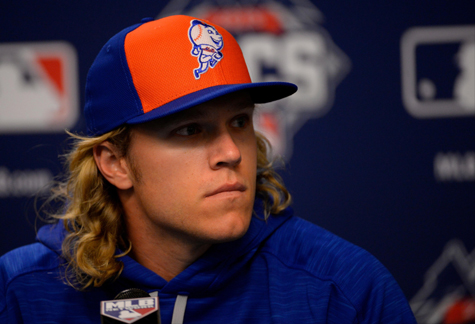 Syndergaard Takes Aim At Cubs In Game 2