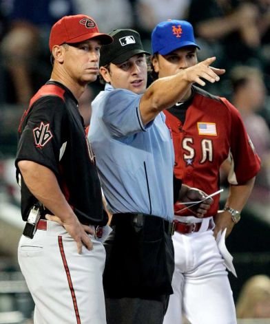 Mike Piazza Sports Mets Cap In Futures Game, A Sign Of Things To Come?