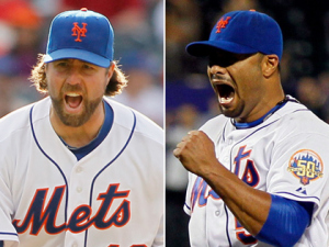Should Dickey or Santana Get The Ball On Opening Day?