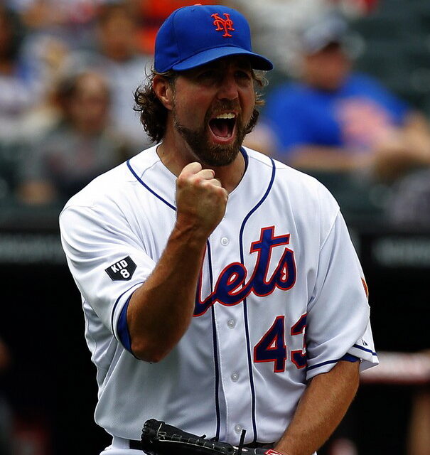 Dominant Dickey Picks Up Win Number 19 In 4-3 Victory Over Marlins