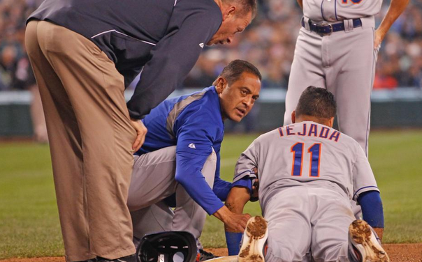 Tejada Passes Concussion Tests, Collins Says He Should Be Fine