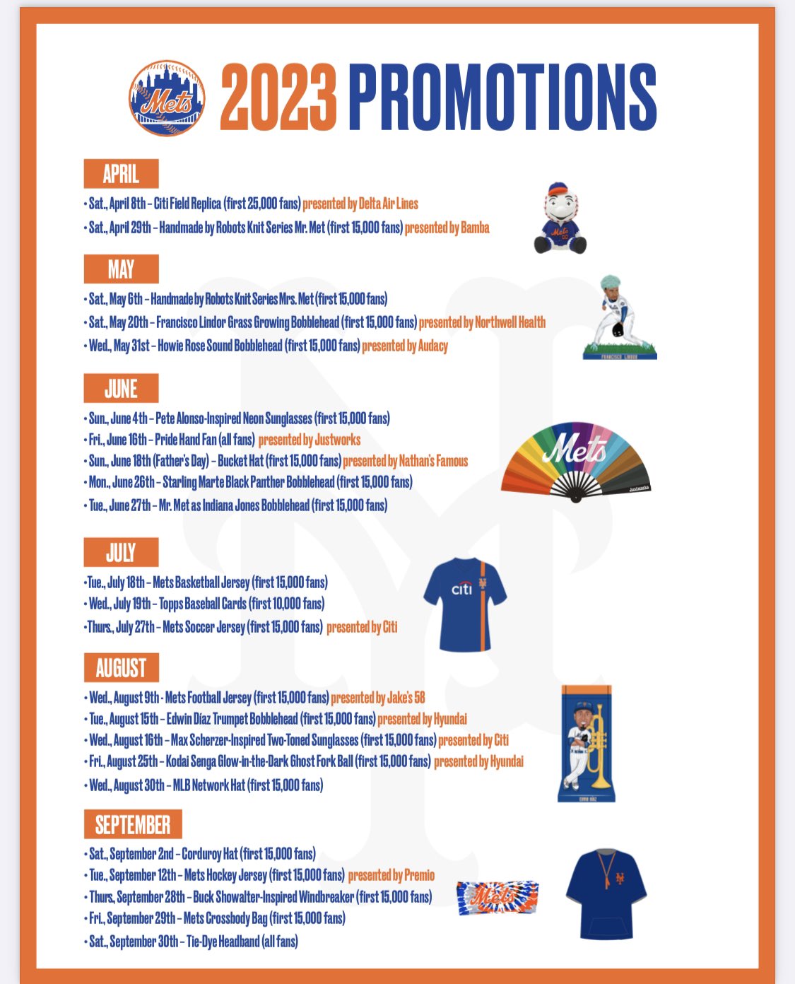 2023 Promotions & Giveaways