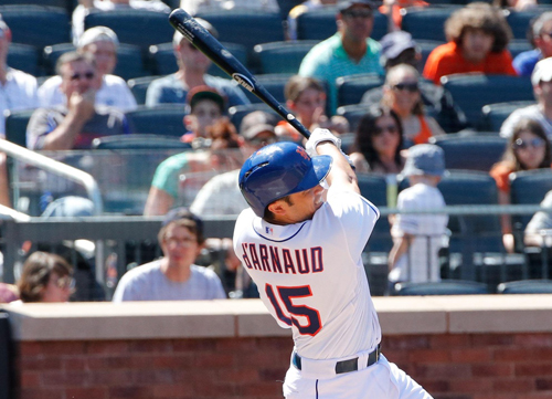 Watch D’Arnaud Hit His First Major League Home Run