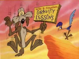 wile e coyote gravity-lessons