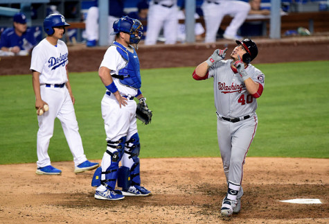 at Dodger Stadium on June 22, 2016 in Los Angeles, California.