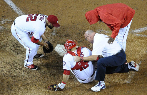 Nats All Star Catcher Wilson Ramos Out For Season With Torn ACL