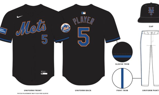 Mets Redesign Black Jersey; City Connect Coming in April