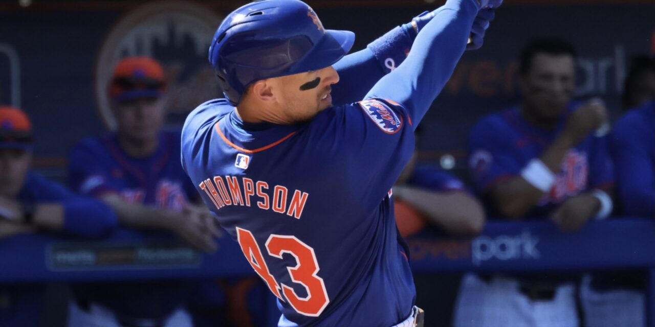 Trayce Thompson Showing Off Early Spring Power