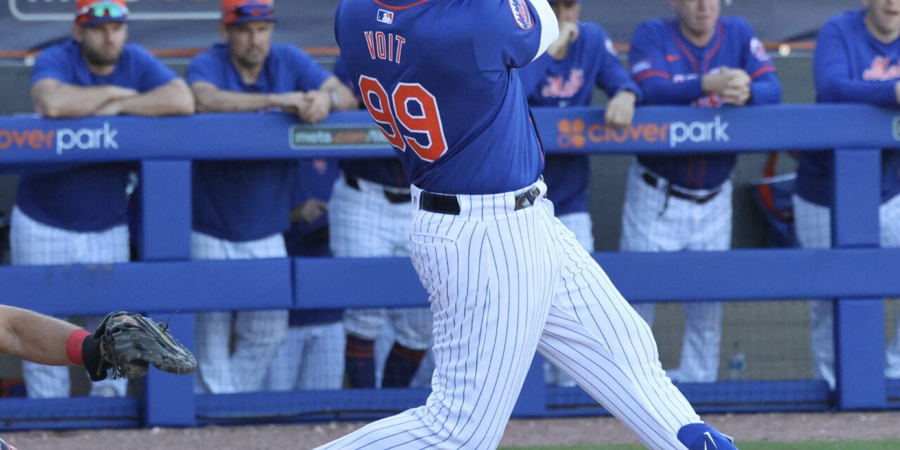 Mets Cut Voit, Bickford; One Roster Move Left