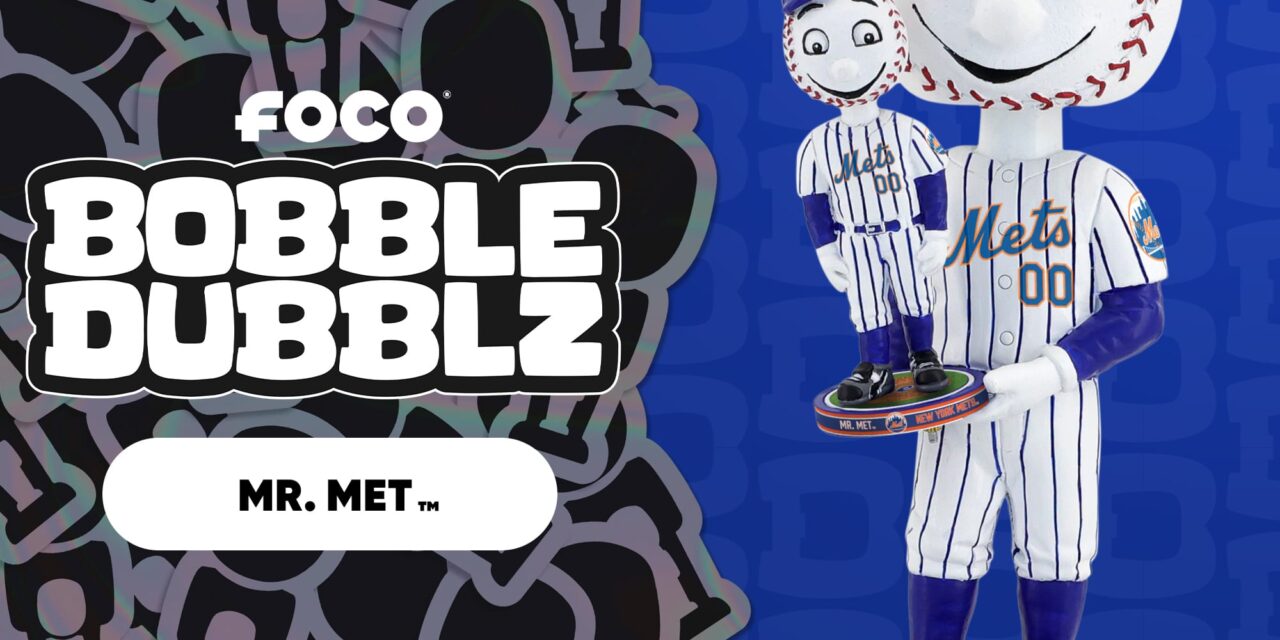 FOCO’s Releases Mr. Met Bobble Dubblz Bobblehead