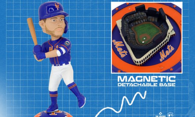 FOCO Releases Two New York Mets Magnetic Stadium Base Bobbleheads