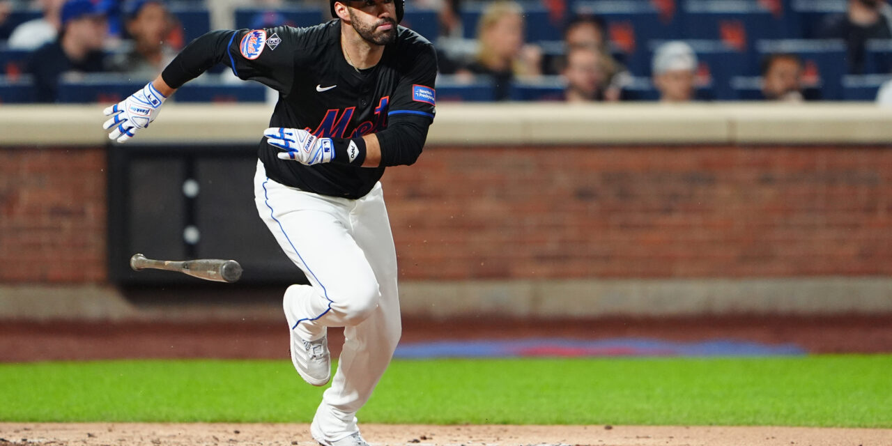 ‘Good Chance’ J.D. Martinez Plays Game 3; Senga’s Game 5 Status Unsure