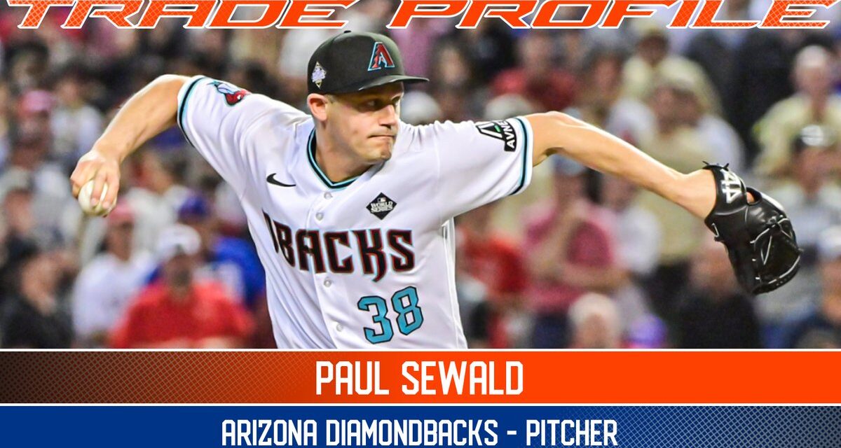 MMO Trade Profile: Paul Sewald, RHP