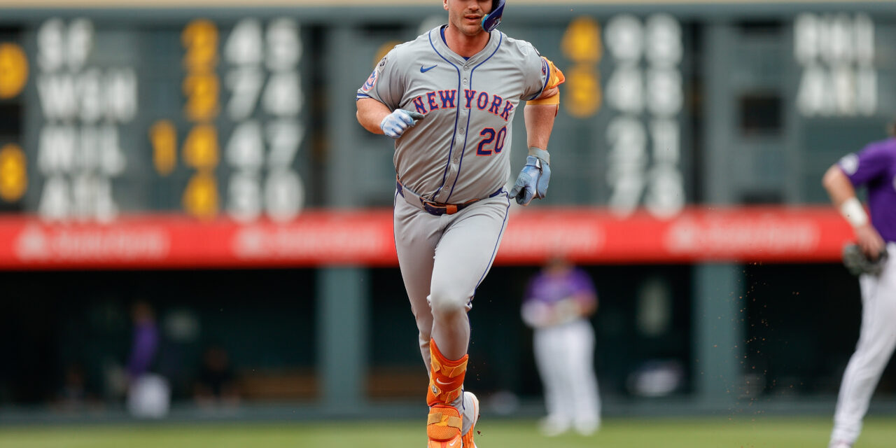 Alonso Crushes Two Homers To Clinch Series Over Rockies