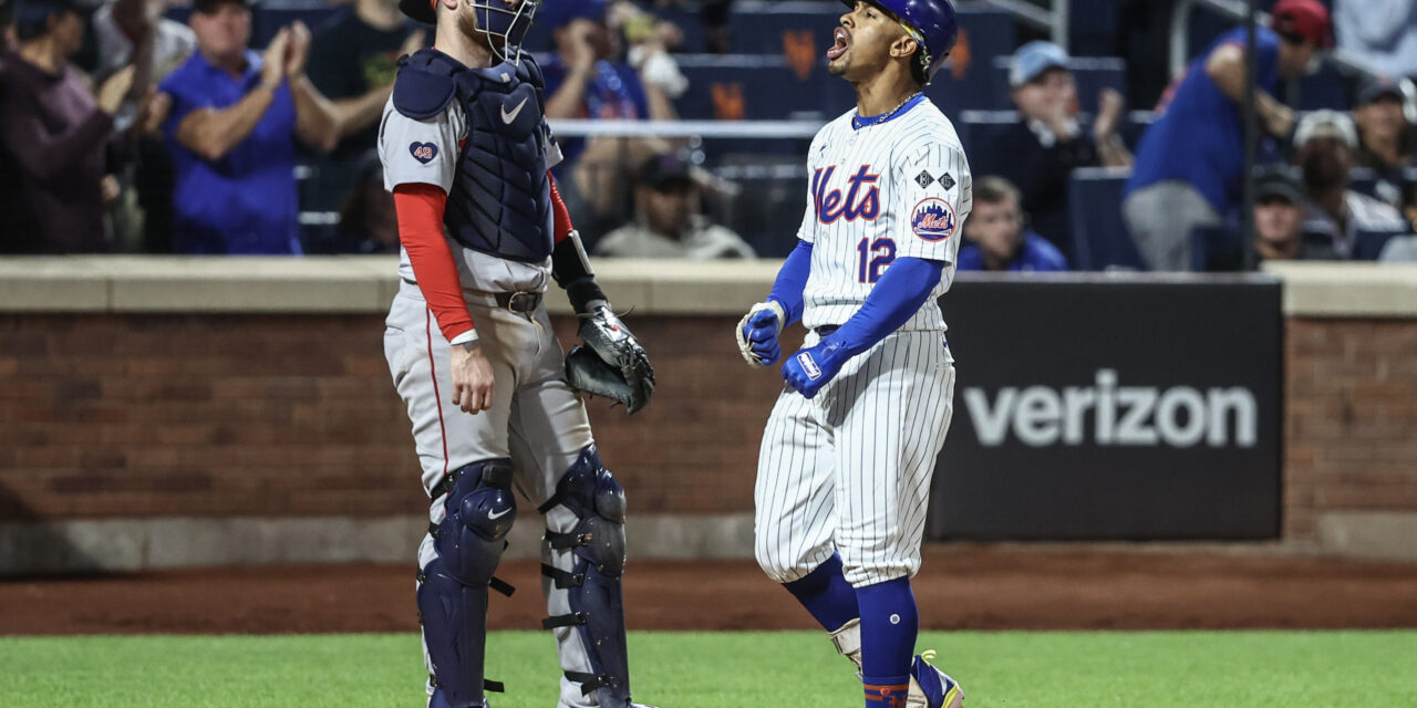 Mets Homer Their Way to Sixth Straight Win, 7-2 Over Boston