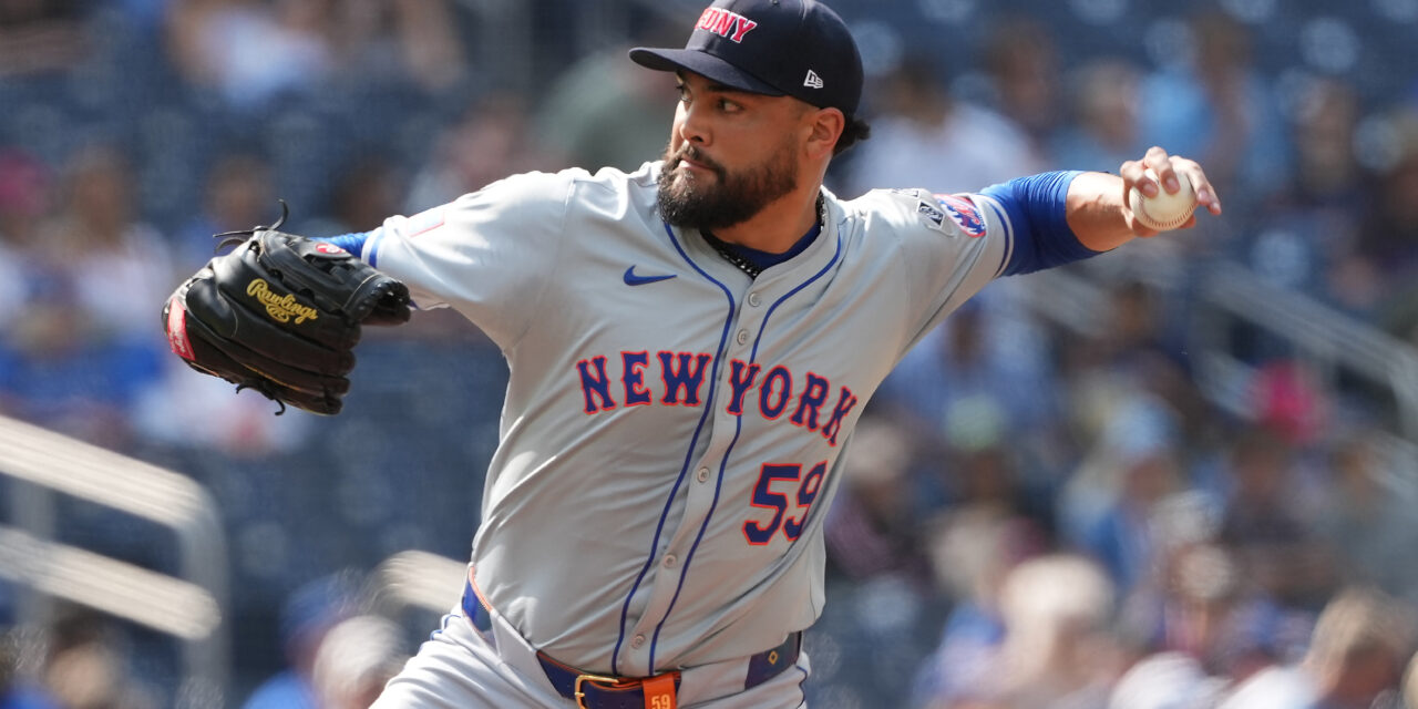 Mets Nearly No-Hit, Come Back in Ninth to Stun Blue Jays