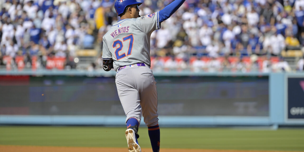 ‘Motivated’ Vientos Clubs Grand Slam in Game 2 of NLCS