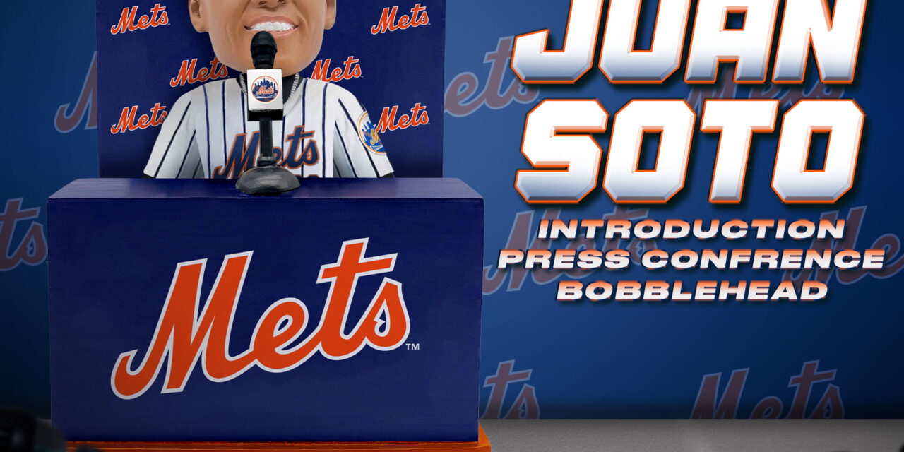 FOCO Releases Juan Soto Press Conference Bobblehead